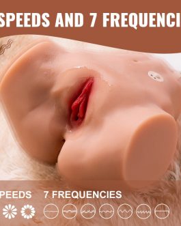 Acmejoy – Tracy  6.38lbs Vibrating Ass Realistic Butt Coffee Color