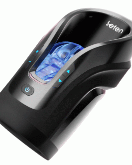 Acmejoy -Leten 3D Fleshy Telescopic Vibrating Automatic Male Masturbator Blowjob Stroker