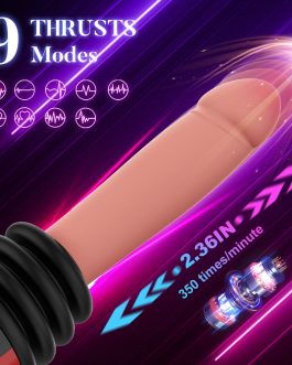 Acmejoy – 9 Thrusting Vibrating Heating Dildo Sex Machine