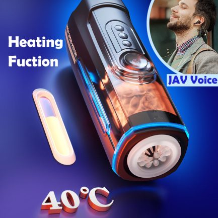 Acmejoy - Leten X9 IV Upgraded Piston Thrust Combination Heated Male Stroker with free Lubricant - 图片 2