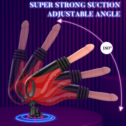Acmejoy - 9 Thrusting Vibrating Heating Dildo Sex Machine - 图片 4