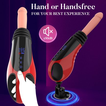 Acmejoy - 9 Thrusting Vibrating Heating Dildo Sex Machine - 图片 5