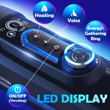 Acmejoy - Leten X9 IV Upgraded Piston Thrust Combination Heated Male Stroker with free Lubricant - 图片 13