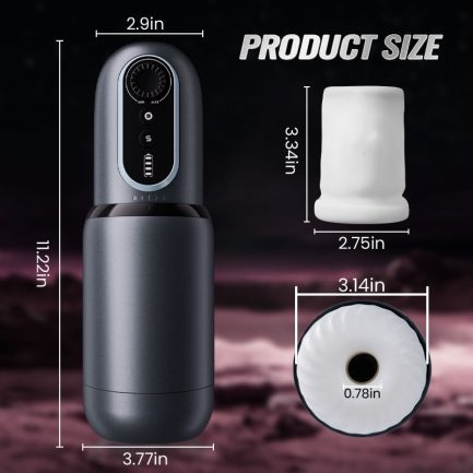 ARMOR - CVT Control Sucking Thrusting Rotating Erection Aid Masturbator - 图片 3