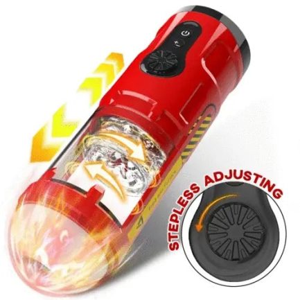 Acmejoy - Stepless Adjusting Thrusting Rotating Male Masturbator with Visible Channel - 图片 8