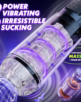 Acmejoy- Iron Man 9 Vibration & Sucking Automatic Blowjob Male Stroker