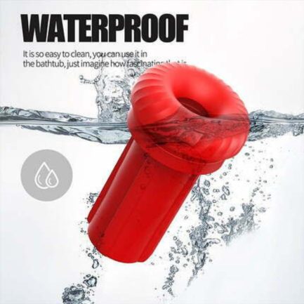 Acmejoy - 9 Telescopic Vibration Sucking Heated Aircraft Male Stroker - 图片 9