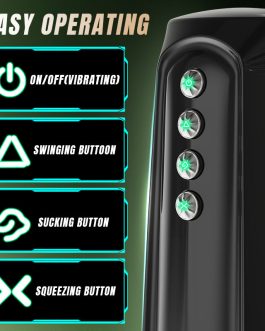 Flapper – Lifelike Hips Swinging Squeezing Sucking Vibrating Male Stroker