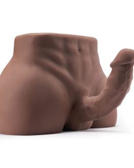 8.5 lbs Hunky Unisex Butt with Bendable Penis Anal Entry