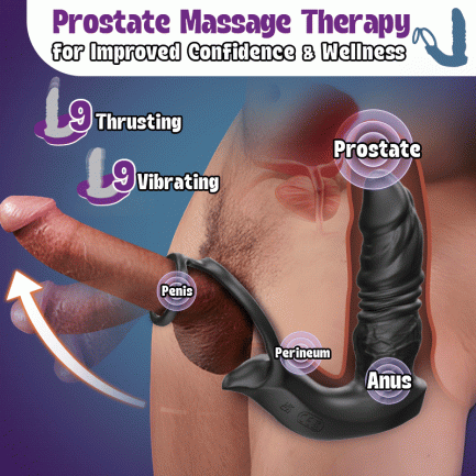 AcmeJoy - Bluetooth Thrusting Prostate Massager - 图片 8