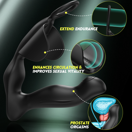 Acmejoy Elysium - Vibrating Heating Prostate Massager - 图片 2