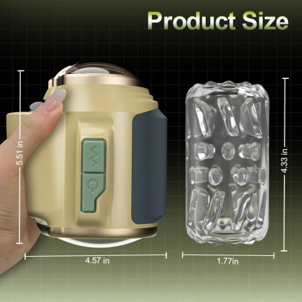 DiveEase - 7 Rotation Vibration Open Ended Stroker - 图片 5