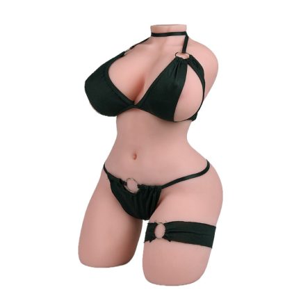Jenni - 28.7 lbs Dual Channel Thigh Flexible Torso 1:1 Real Woman Copy Sex Doll - 图片 17