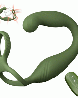 Warrior – C-Shaped 10 Swinging Vibrations Prostate Massager for Men Couple Gay