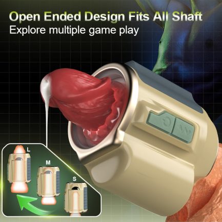 DiveEase - 7 Rotation Vibration Open Ended Stroker - 图片 2