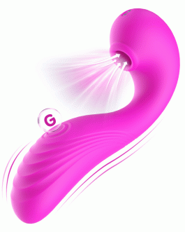TRIPLE AROUSAL Clitoral Sucking 5 Licking 10 Vibrating G Spot Vibrator