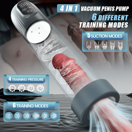 Moss - 4 IN 1 Vacuum Penis Pump with Multiple Training modes for the Training Season - 图片 8