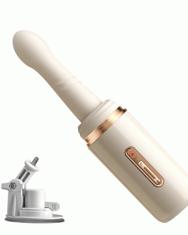 MILF – Heating 7 Thrusting 7 Vibration Suction Cup & Handle 2 in 1 Dildo