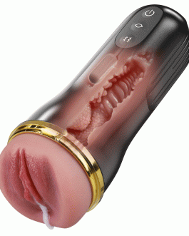 Acmejoy – The Captain 10 Vibrating Sucking Deep Throat Male Stroker