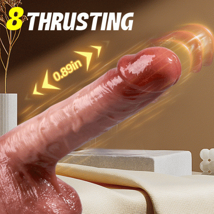 Acmejoy - UniFlex 8 Thrusting Heating G & P-spot Fun Dildo 7.87 in - 图片 7
