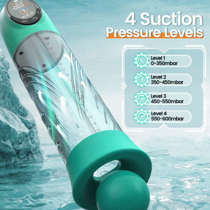 Source - Electric Vacuum and Water Penis Pump with LCD Display - 图片 6