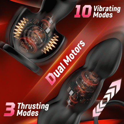 Derek - Thrusting Vibrating Prostate Massager to Feel Swollen and Full - 图片 8