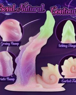 Coke 7.48 Inch Rainbow Dildo with Suction Cup
