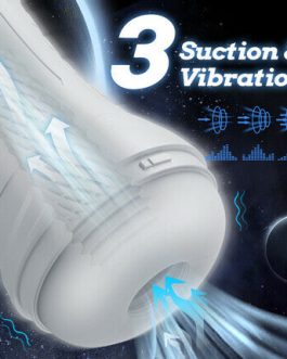 STARK 3 Sucking and Vibrating Masturbators Electric Pocket Pussy Male Masturbation Cup