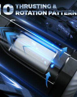 Skyhunter – 10 Thrusting Rotating Black Wing-like Male Masturbator