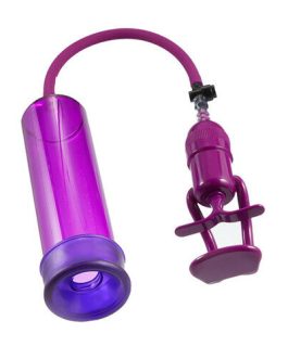 AcmeJoy – Purple Penis Enlargement Pump with Trigger Purple Chamber Tight Seal