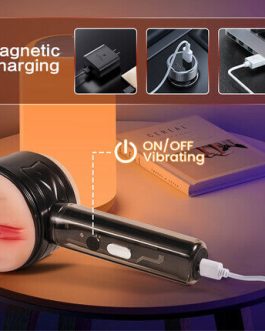 Dottore – Vibration 2 in 1 Handheld Masturbator