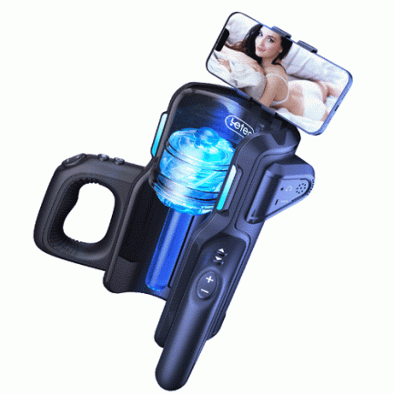 Leten - Thrusting Phone Holder Masturbator Cup