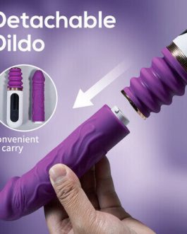 Capitano – Thrusting Vibrating Flexible Bending Dildo
