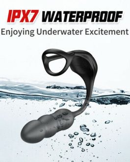 Acmejoy – 9 Thrusting & Vibrating Wearable Prostate Massager with Cock ring