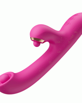 Acmejoy – G spot Vibrator with Dual-Ball Clit 7 Vibrating Tapping & 10 Rotating Stimulator