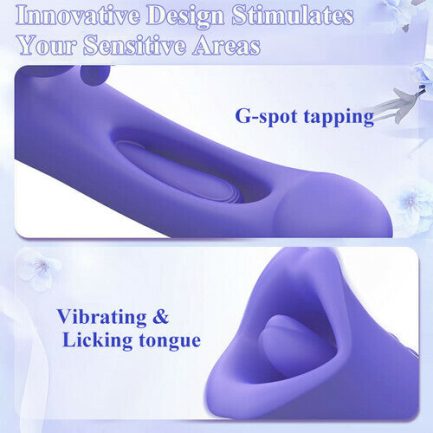 Acmejoy - Clit Nipple Anal Stimulation Rabbit Licking Vibrating Flapping 4 IN 1 Stimulator - 图片 4