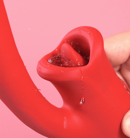 Acmejoy-Shaped Biting G Spot Soother with Vibration & Flapping - 图片 6