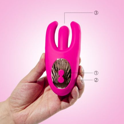 Acmejoy - G-Spot Clitoral Finger Vibrator 10 Vibrations Fingering Wiggling Modes - 图片 2