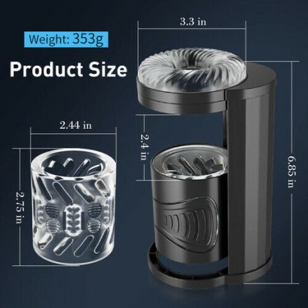 Acmejoy-Style Manual Thrusting & Squeezing Detachable Multifunctional Male Stroker - 图片 7