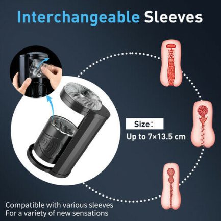Acmejoy-Style Manual Thrusting & Squeezing Detachable Multifunctional Male Stroker - 图片 5