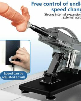 Acmejoy – Automatic Heating Swinging Vibrating Sex Machine with Dildo 14.6 Inch