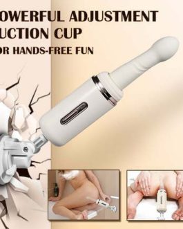 MILF – Heating 7 Thrusting 7 Vibration Suction Cup & Handle 2 in 1 Dildo