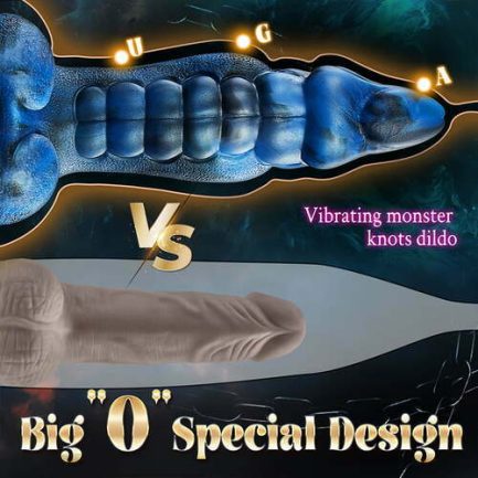 Acmejoy - 8 Thrusting Vibrating Swing Heating Huge Dildo with Suction Cup 9.5 Inch - 图片 4