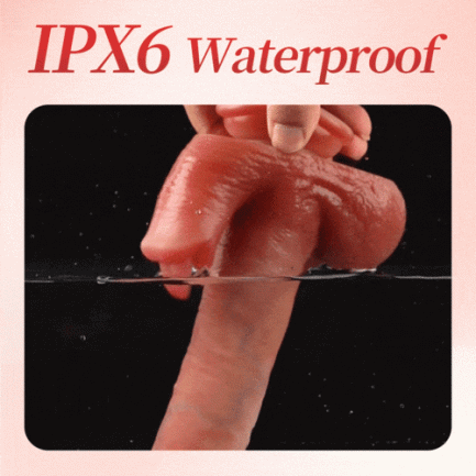 Acmejoy - UPGRADED 10.43 In Longer Licking Heating Thrusting Swinging Lifelike Dildo - 图片 8