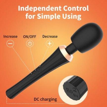 Acmejoy - 5 Frequency 3 Speed Full Body Massage Wand Vibrators - 图片 5