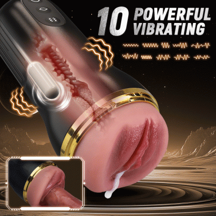Acmejoy - The Captain 10 Vibrating Sucking Deep Throat Male Stroker - 图片 8