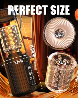 Aisia-4 Suction 5 Thrusting Rotating 3 in 1  Oral Sex Stroker