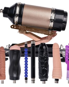 Acmejoy – Iron Titan 400 Strokes/Mins 5 IN 1 Accessories Dildo Sex Masturbation Machine