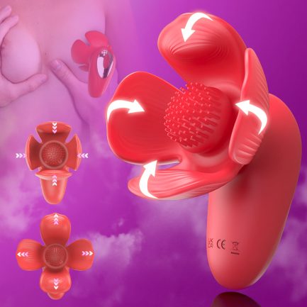 Acmejoy - 10 Pinching 10 Vibrating Nipple Toys Nipple Vibrator - 图片 4