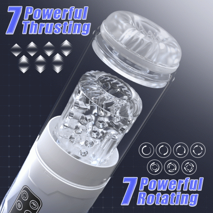 Acmejoy - Empyrean 5 IN 1 Function Male Stroker Masturbator & Penis Pump - 图片 8